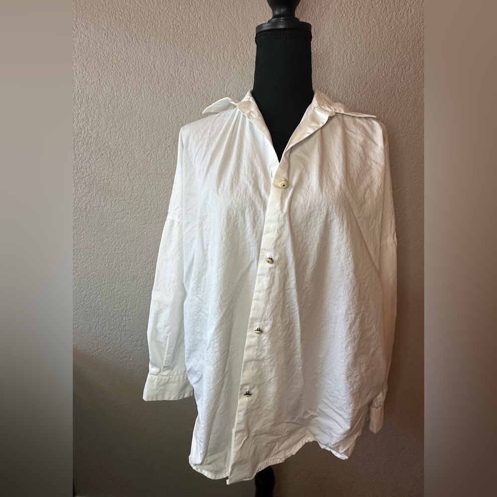ETRO MENS WHITE DRESS SHIRT SIZE 40 100% COTTON